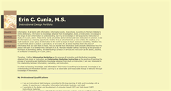 Desktop Screenshot of erincunia.com