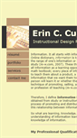 Mobile Screenshot of erincunia.com